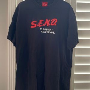 Men’s extra large short sleeve T-shirt full send brand fair to good condition